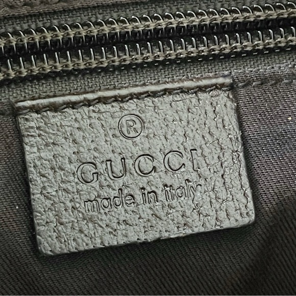 Gucci brown monogram canvas leather trim small shoulder bag - Picture 13 of 15